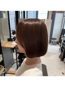 ハイレート ウニクス川越店(Hairate) 【Hairate本川越】ナチュラル抜け感ボブ