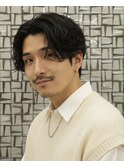 【佐久間】メンズパーマ センターパート