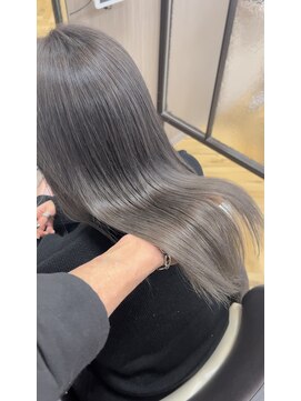 ヘアーナチュレ ラ フルール(HAIR NATURE La Fleur) プラチナシルバー☆