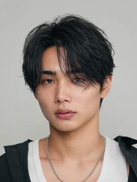 フィフス 札幌大通(fifth) 札幌毛流れフェザーパーマメンズパーマ微分けフェザーショート