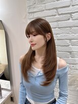 シルクレイ 新宿店(Silk-lei) レイヤーカット 韓国ヘア 小顔 顔周り イメチェン 似合わせ 前髪
