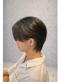 MEN’S HAIR/波巻きツイストスパイラル/リバースセンターパート