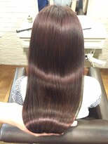 エクファヘアエステプラス 草津 栗東(ex-fa hair esthe+)&nbsp;ダークパープル/ナチュラルショート/ミルクブラウン/夏/南草津