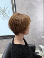 バディ(BUDDY)&nbsp;ナチュラルショート×ベージュ