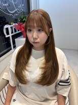 リノサロンプリヴェ 船橋(Lino salon prive)&nbsp;ロング/レイヤー/髪質改善/透明感ベージュ