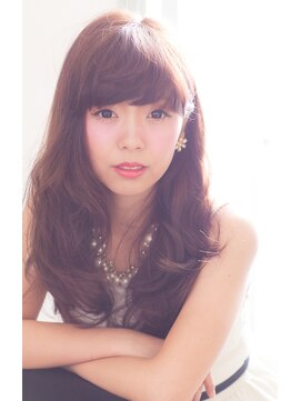 ヘアーアートシフォン 川口東口店(hair art chiffon) ☆クラシカルなモードトップノットアレンジは姫カットで 川口