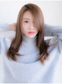 やわらかなスケルトングレージュ☆relian表参道