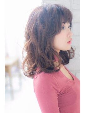 カノン(canon) 【canon 下北沢】360°美シルエット☆無造作ウェーブミディ