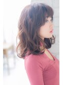 【canon 下北沢】360°美シルエット☆無造作ウェーブミディ