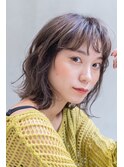 LuTa吉祥寺☆オリーブベージュ×セミウェットウェーブ
