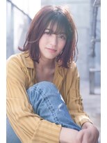 オースティン 門前仲町(AUSTIN)&nbsp;AUSTIN☆外ハネボブアッシュブラウンネオウルフツイストパーマ