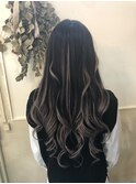 #プルエクステ#グラデーション#ダブルカラー#ハイトーン