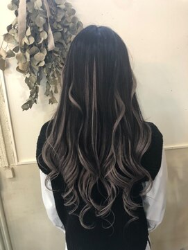 ボアップ 新居浜店(boappu) #プルエクステ#グラデーション#ダブルカラー#ハイトーン