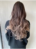 ロング×グラデーション