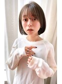 【短く切っても子供っぽくしない】大人ボブ