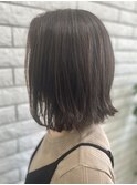 20代30代40代★ヘルシーレイヤーの無造作カール×前下がりボブ