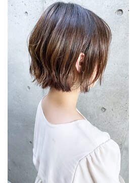 ニット 銀座(knit) 《knit銀座》大人可愛い20代30代40代ショートボブ丸み前下がり