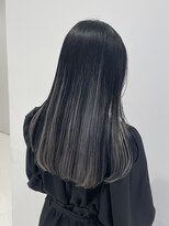 ハイブ 金沢(Hive)&nbsp;インナーグレージュ10代20代ハイトーンカラーレイヤーカット