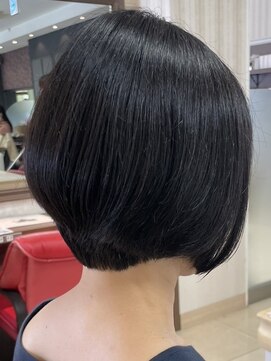ヘアークリアー 春日部 大人可愛いツヤツヤショートボブ/うる艶/スッキリ/30代40代50代
