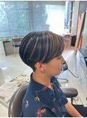 王道メンズショート☆センターパート