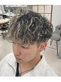 メンズ 波巻きスパイラルパーマ