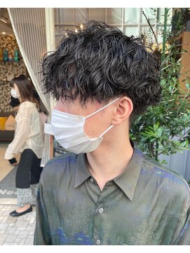 テトラ バイ ネオリーブ 横浜西口店(tetra by neolive) 横浜★マッシュのツイストスパイラル波巻きパーマ