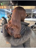 韓国/レッドブラウン/ ブリーチなし/イルミナ