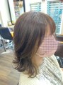 ヘアーショップアミティ&nbsp;ミディアムコテ巻き