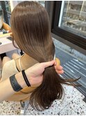 韓国ヘア/顔まわりカット/艶感カラー/透明感カラー
