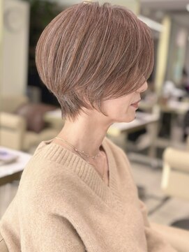 アンド ストーリーズ(&STORIES) 前下がりショート/斜めバンク/絶壁解消/30代/40代【橋本】