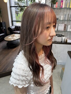 アールトゥーヘアー(art To Hair) ダブルカラー/インナーカラー/ピンクカラー