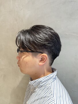 ニコ トウキョウ ヨコハマ(nico) メンズ/センターパート/ニュアンスパーマ