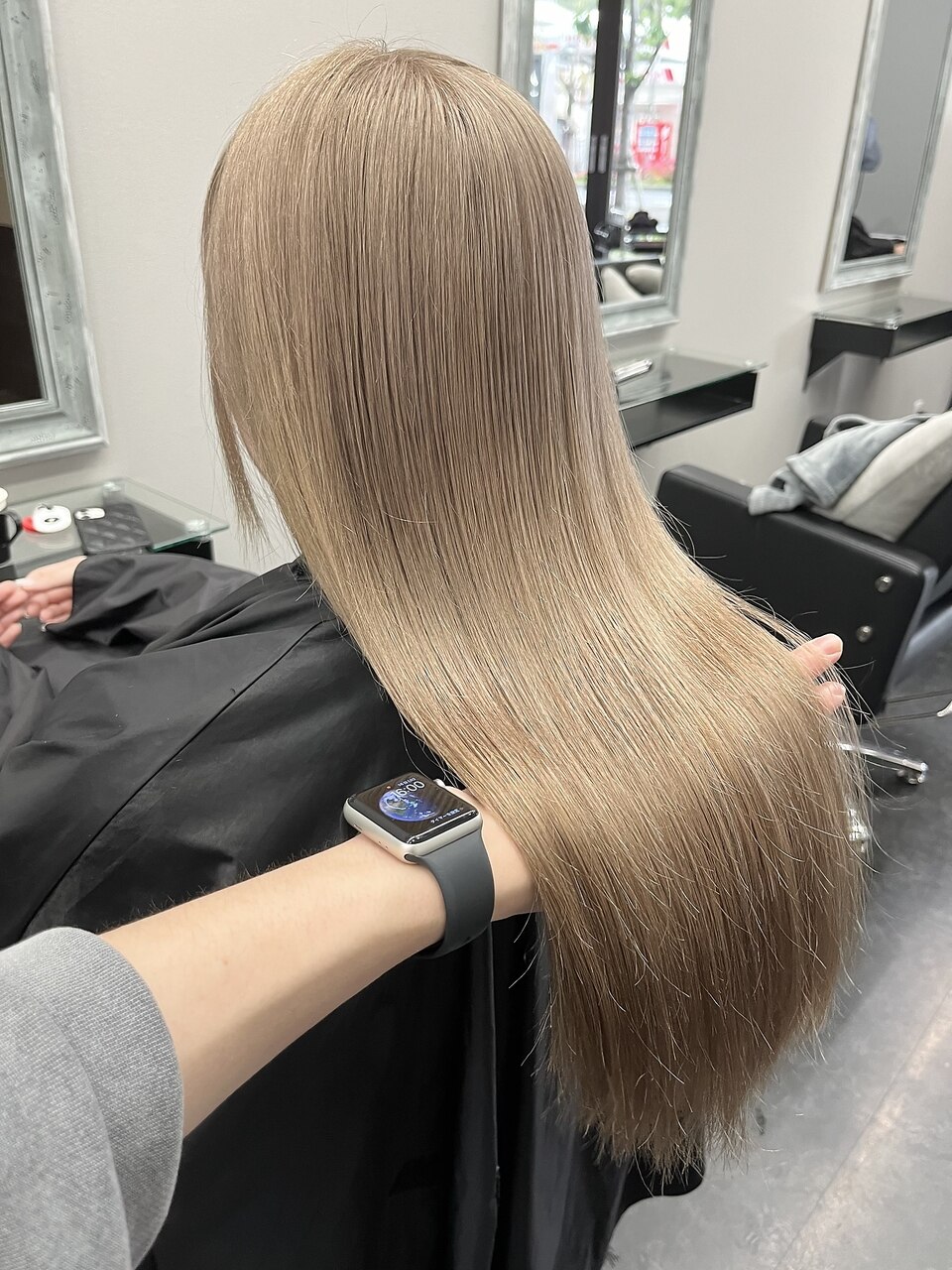 【SNSで話題】Cut＋ダブルカラー＋オージュア2stepトリートメント\19000