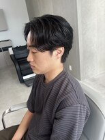 ホワイト(WHITE)&nbsp;ニュアンスパーマセンターパート