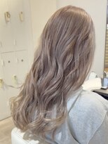 サロンドジョー(salon de joe)&nbsp;ミルクティーベージュダブルカラーハイトーンカラーケアブリーチ