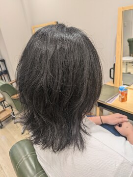 ヘアサロン ナノ(hair salon nano) メンズウルフレイヤー