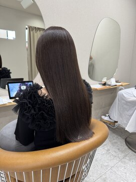 シカ 神戸三宮元町店(Cica) 髪質改善 UPTOGLOSS ストレート 三宮 神戸 ツヤ髪