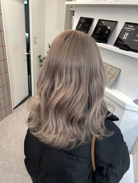 クペウ ローウェン(cope'u ROWEN) h_ 25グレーベージュ/ハイトーン/ブリーチ/渋谷