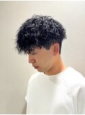 【平山明樹】お洒落なツイストスパイラルパーマ