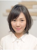 伸ばしかけボブ
