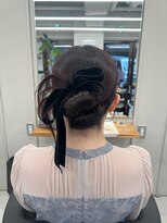 すき毛を入れたカチモリヘア【清板】