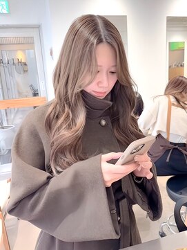 ミラ 新宿(MILA) 透明感ダブルカラー／透明感カラー/大人こなれミディ/新宿