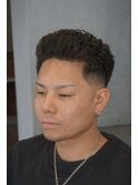 hard perm style