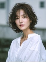 アルトリスト(Altruist Aging×HAIR&SPA)&nbsp;★ダークアッシュ大人ガーリーボブ着物似合わせカット/髪質改善