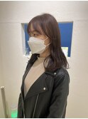 アンブレラカラー/ウェーブパーマ/こなれミディ/前髪/溝の口