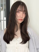 ローネス(LONESS) レイヤーカット/顔まわりレイヤー/透明感カラー/ブルーカラー