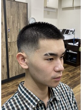 バーバースタイルズ 船橋店 ボウズ×スキンフェード(バズカット)〈船橋〉〈理容室〉