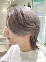 ノラ ウメダ(NORA UMEDA)&nbsp;ホワイトシルバー×マッシュウルフ