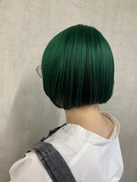 トリコ(ToricO) アンブレラカラー オリーブグリーン ダブルカラー ブリーチ