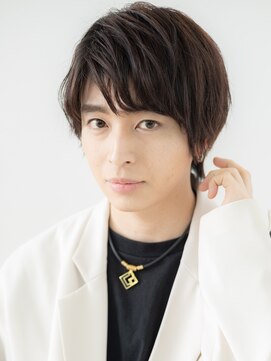 モッズヘアメン 名護大東店(mod's hair men) ダークアッシュ斜めバング王道マッシュd名護大東